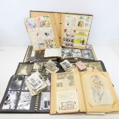 1940-1950s Loose Photographs & Scrap Books