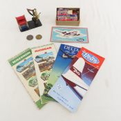 Vintage MI and Delta Airlines Maps, & Collectibles