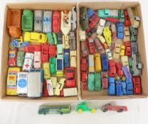Vintage tin, plastic, & metal toy cars