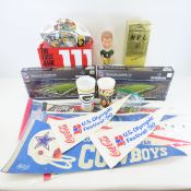 Vintage Baseball, Football Pennants & more