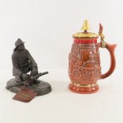 Michael Garman Nozzleman Fireman Statue and More