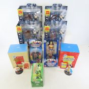 Marvel & DC Action Figures On Cards & In Boxes