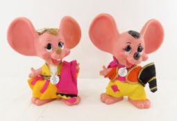 2 Vintage Roy Des of Fla Spanish Mouse Banks