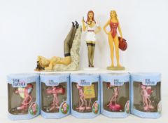 Lifeguard & Naughty Nurse Resin Statues