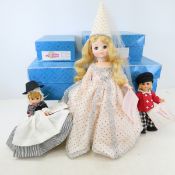 3 Vintage Madame Alexander Dolls in Box