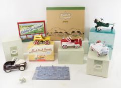 5 Die Cast Kiddie Car Classics & Garage