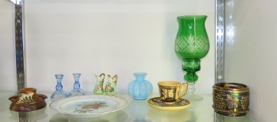 Roseville 1160 Candlestick, Glass Ware & Antiques