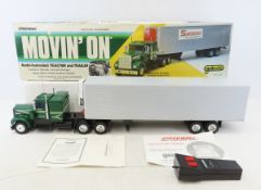Galoob Speed Wave Movin' On R/C Tractor Trailer