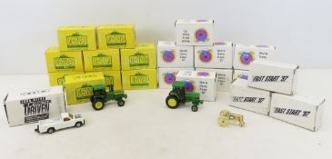 20+ Die Cast John Deere Tractors, 1990, 1997 Expo