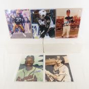 Autographed Hockey Football & Baseball 8x10 photos