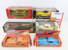 6 Die Cast Cars, Maisto, Superior & more