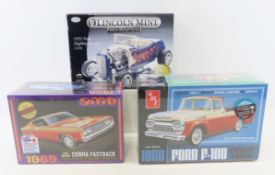 3 Car Model Kits