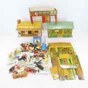 Vintage Marx Playsets- Roy Rogers Ranch & Others