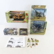 5 Military Vehicle and Plane Diecast