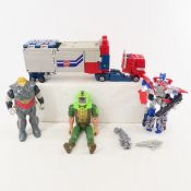 Optimus Prime Transformer & Other Action Figures