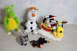 Animated Disney, Ty Beanie & Other Stuffed Toys