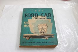 1957 Ford Car & Thunderbird Shop Manual