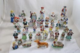 34 Porcelain Occupied Japan Figurines