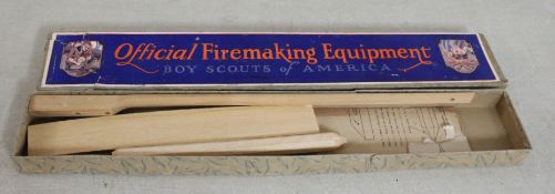 1960's BSA Official Fire making Equipment in Box