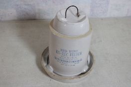 Red Wing KO-REC Chicken Feeder with Base