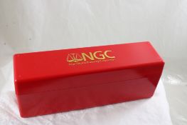 Official Numismatic Guaranty Corp. Slab Coin Box