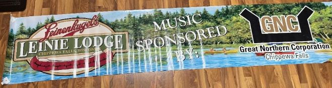Leinenkugel's Beer Vinyl Banner 10 ft. x 2 ft.