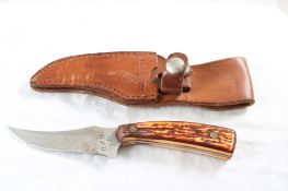 Bear MGC USA Fixed Blade Knife with Sheath