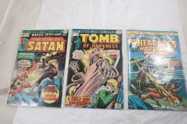 3 Marvel Comic Books