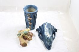 Weller, Roseville & Czechoslovakia Pottery