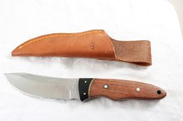 RUKO Fixed Blade #102 Skinning Knife w/Sheath