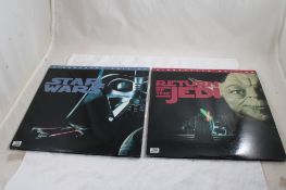 Star Wars & Return of the Jedi Laser Discs 1995