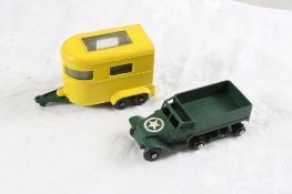 Matchbox Pony Trailer & Lesney Personnel Carrier