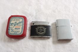 2 Lighters Florsheim Shoes & McChrystal Snuff Box
