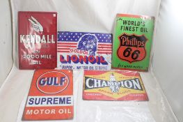 5 Motor Oil Advertising Signs 12