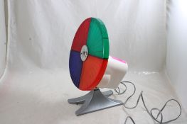 Vintage Rotating Color Wheel for Aluminum Tree