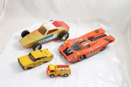 Hot Rod, Taxi, Fuel Truck & Race Car