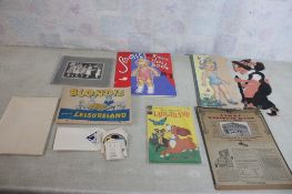1930-40's Paper Collectibles - Blondie, Kewpie