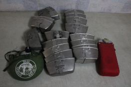 18 Canteen Cups, 2 Canteens 1 is Boy Scout