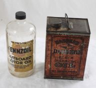 Antique Advertising Barber's, Outboard Motor Oil