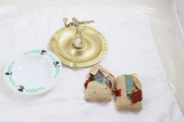 KOOL & Football Ashtrays & 2 Bull Durham Pouches