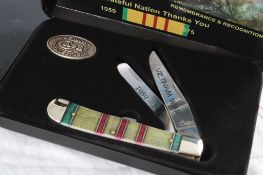Case XX Vietnam Remembrance Recognition Knife NIB
