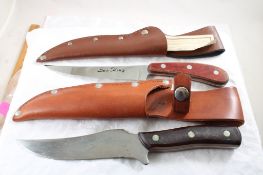 Schrade Old Timer Fixed Blade Knife w/Sheath+