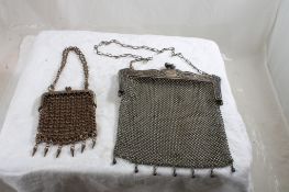 1920's Flapper Chatelaine Purse & Coin Purse