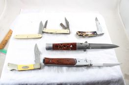 5 Folding Pocket Knives