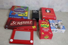 Vintage Games -Etch A Sketch, Cranium, Scrabble