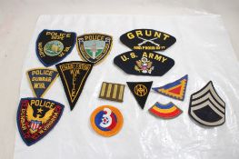 13 Military & Police Embroidered Patches