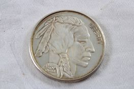 Buffalo 1 Troy Oz .999 Fine Silver Round