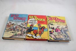 3 Red Ryder H/C Books with Dust Jackets
