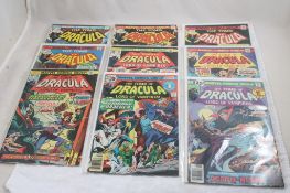 9 Marvel Comic Books The Tomb of Dracula