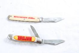 Winchester & Trojan Seed Imperial Pocket Knives
